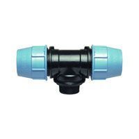 Тройник 90° с наружной резьбой D63 / Rp2 / D63 PN16PPE Unidelta (1010064007)