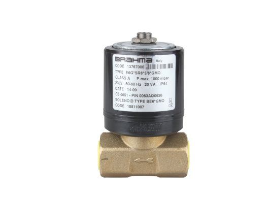 газовый клапан brahma e6g*sr8*3/8*gmo (220 вольт)
