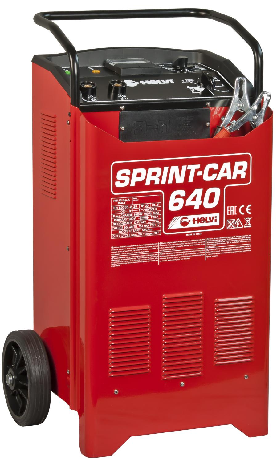 пуско-зарядное устройство helvi sprintcar 640