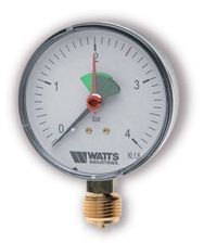 манометр watts mhr 63/ 4 0- 4 бар rad g 1/4 с контрольной стрелкой (f+r201) (0318204) (10007722) товар не поставляется