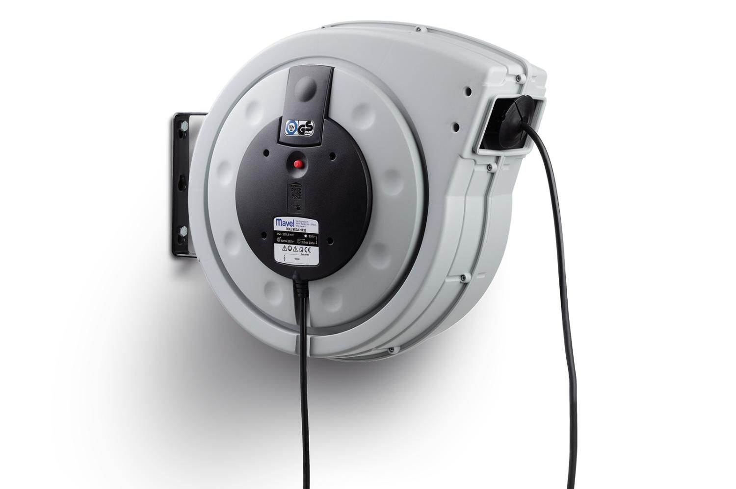 катушка автоматическая mavel roll mega 35м, 230в