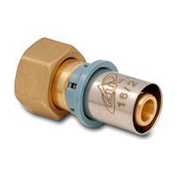 Прямой переходник с вращающейся гайкой D20x3/4 Unidelta (4014200003)