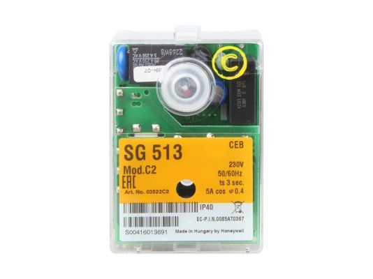 топочный автомат honeywell sg 513 mod.c2