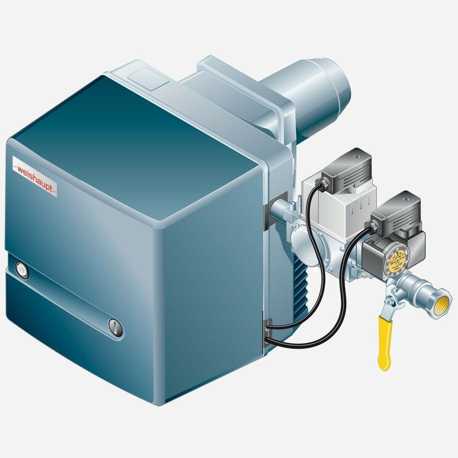 дизельная горелка weishaupt wl 5/1-b, исп. стандартное с сервоприводом