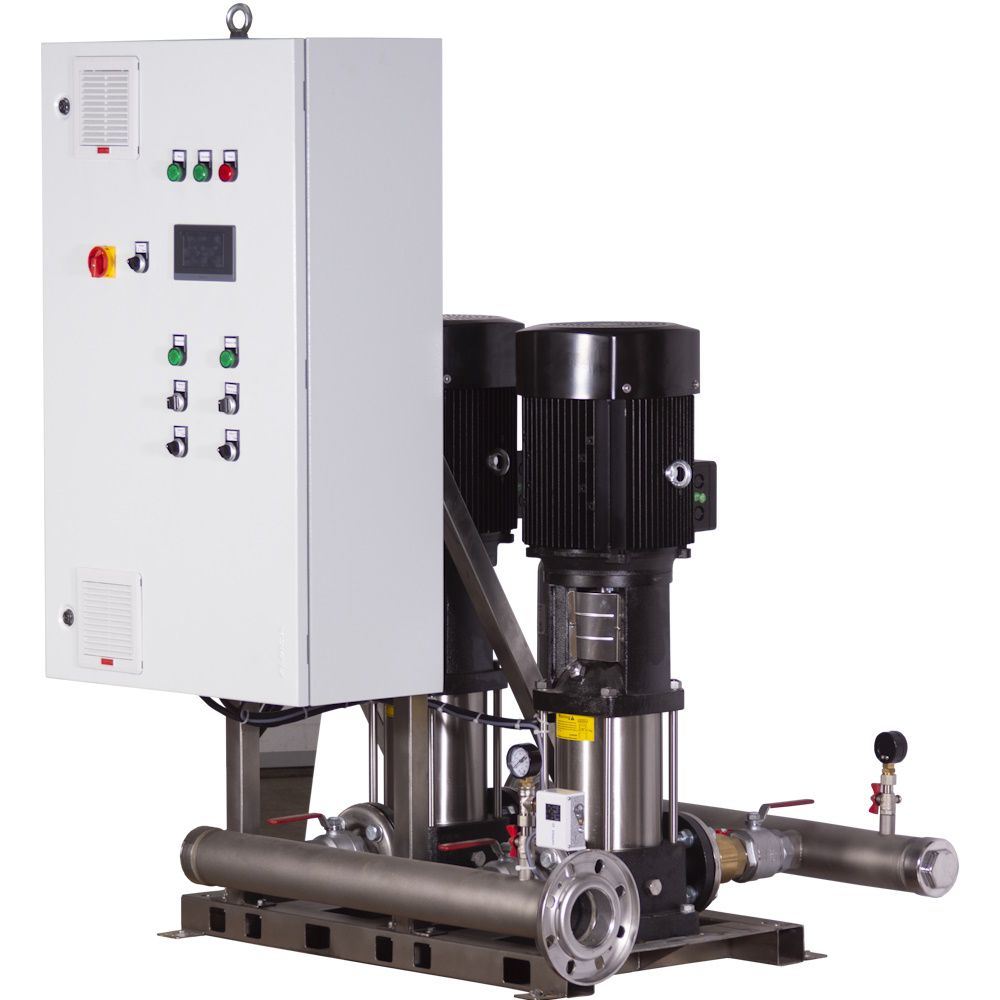 установка повышения давления бустерватт унмв i 2 svmt 10- 4-1.5-50 (bw2 svmti1041550p)