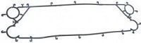 Уплотнение TL6B NBRP/C-RIB Alfa Laval (3900727807)