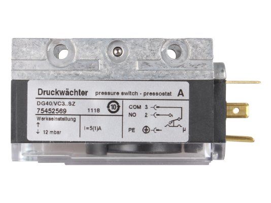 реле давления kromschroder dg40/vc3..sz