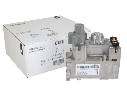 газовый электромагнитный клапан resideo v4600c1193