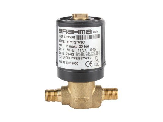 жидкотопливный электромагнитный клапан brahma e7/ts*a3c 13245501