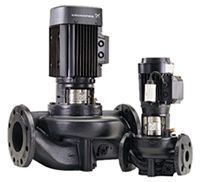 центробежный ин-лайн насос grundfos tp 150-155/4 a-f-a-baqe 11,0 квт 3x400/690 в 50 гц одноступенчатый (98908266)