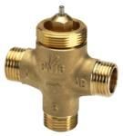 кран шаровой danfoss dn15, g1/2 b, с резьбовым штуцером m10x1 для термодатчика, латунь (187f0593)