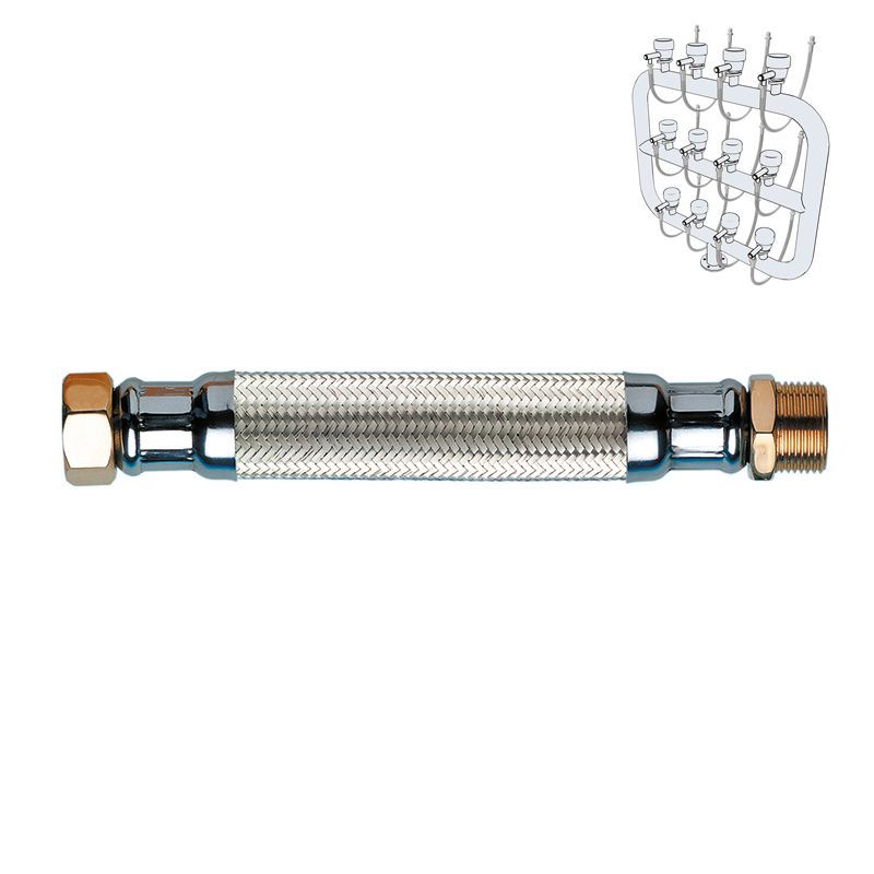 гибкая подводка waterstry conta г-ш 1 1 80 см прямая 16 бар 90°с (conta3/4 m1h1-80cm)