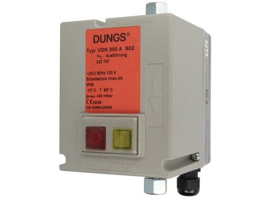 блок контроля герметичности dungs vdk 200 a s02 h₂