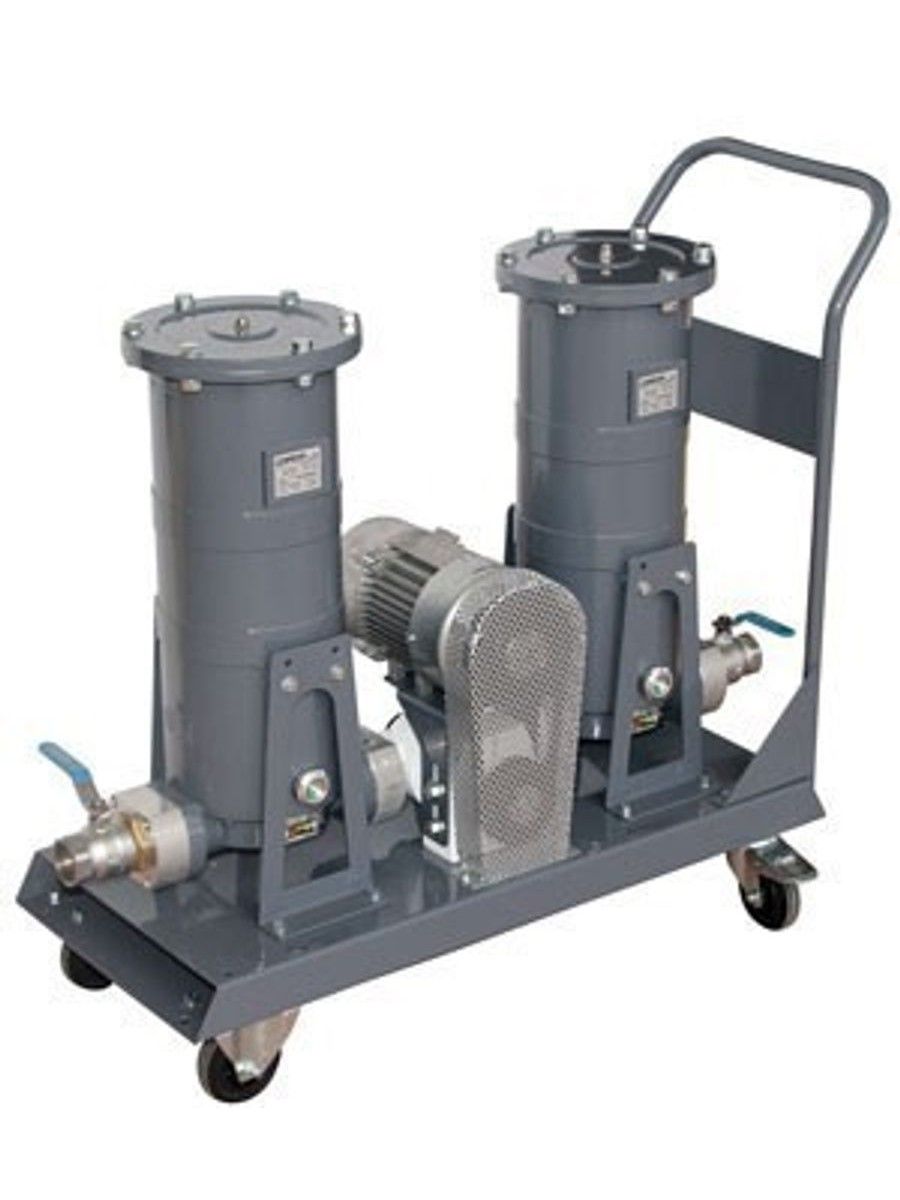 установка фильтрующая fg-300x2 с насосом bag-800, 50/15 µm