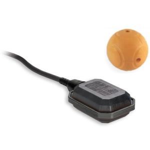 поплавковый выключатель fox vvf h05 3x1 - double function (o 7,4mm), с кабелем 3м (двойного действия), с противовесом easy technoplastic (gfo43x103nne1)