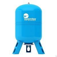 бак мембранный wester wav 50 (16 бар) для водоснабжения (wav50-16)