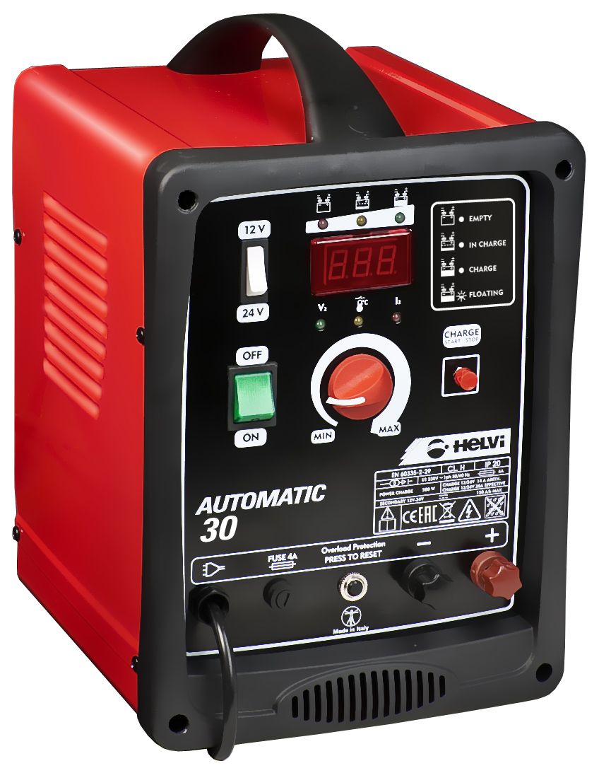 зарядное устройство helvi automatic 30