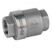 клапан обратный пружинный genebre 2413 ду 15 ду15 pn63, cf8m / cf8m / ptfe, вн. резьба (241304)