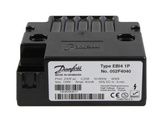 трансформатор розжига danfoss ebi4 1p 052f4040