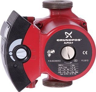 циркуляционный насос grundfos alpha + upp 15-50 1x230 в 50 гц c электронным регулированием (59525649) товар не поставляется