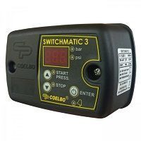 Электронный блок управления Coelbo SWITCHMATIC 3 однофазн нас.,1/4 , 16A, регул.давл.старта 0,5-7 бар, регул.давл.ост 1-8 бар (U480056)