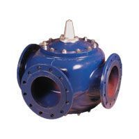 Клапан регулирующий Broen Clorius G3FM-Т-250 трёхходовой ф/ф Ду 250 Ру 16 Tmax=100oC Kv=1500/2100, чугун (АВ-слева) (G3FM-T-250 [1-2430321])