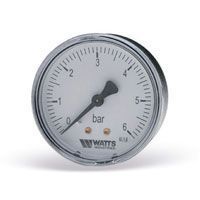 Манометр аксиальный WATTS 80 мм 0- 16 бар G 1/4 (F+R150) корпус черный из металла с напылением (10008029) товар не поставляется