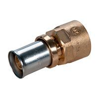 Фитинг прямой GIACOMINI 1/2 x(20x2) Мультипресс с внутренней резьбой (RM109Y037)