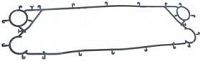 Уплотнение TL3P-NBRP-C/RIB Alfa Laval (3900752806)