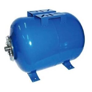 Бак мембранный Waterstry ГА SP 19H горизонтальный, стальной, мембрана EPDM, фланец - оцинк., макс 10 бар, раб. 8бар (SPV019HPSS)