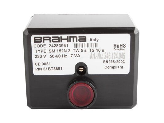 топочный автомат brahma sm152n.2 5 10 0,5 23