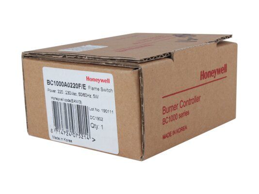 реле пламени honeywell bc1000a0220f