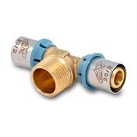 Тройник 90° с наружной резьбой D26х3/4 Unidelta (4010260003)