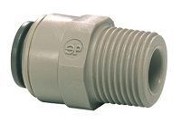 Переходник прямой PI011624S труба1/2 x1/2н.резьба John Guest (JGPI011624S)