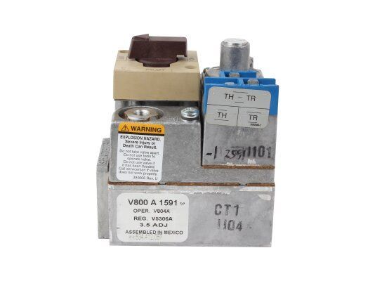 комбинированный газовый клапан honeywell v800a1591