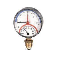 Термоманометр радиальный WATTS TMRA 6 0-6 бар/0+120*C AD G 1/2 (10018749)