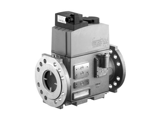 двойной электромагнитный клапан dungs dmv-dle 5100/11 eco 110 v, уплотнение из viton