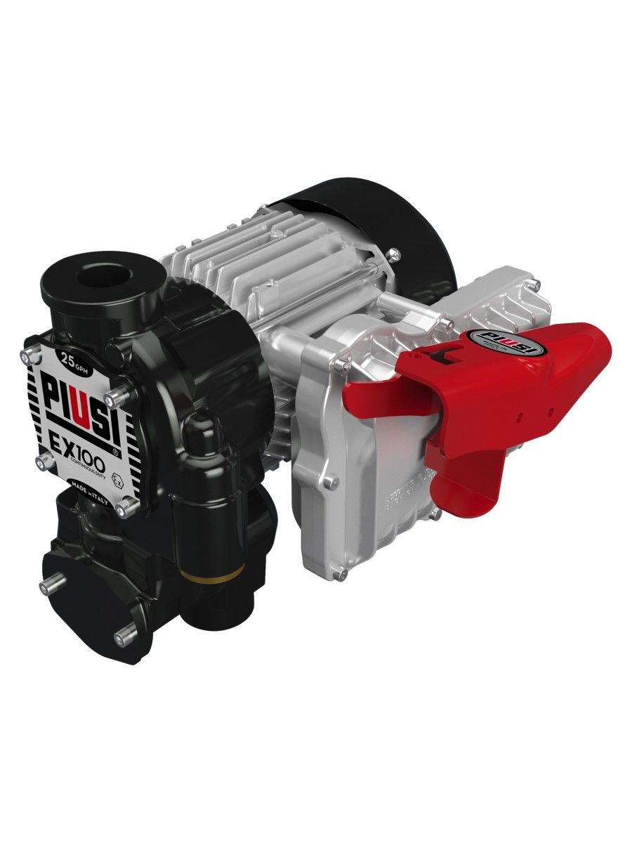 бочковой комплект drum ex100 230v/60 atex для бензина, 100 л/мин