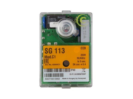 топочный автомат satronic / honeywell sg 113 mod.c1