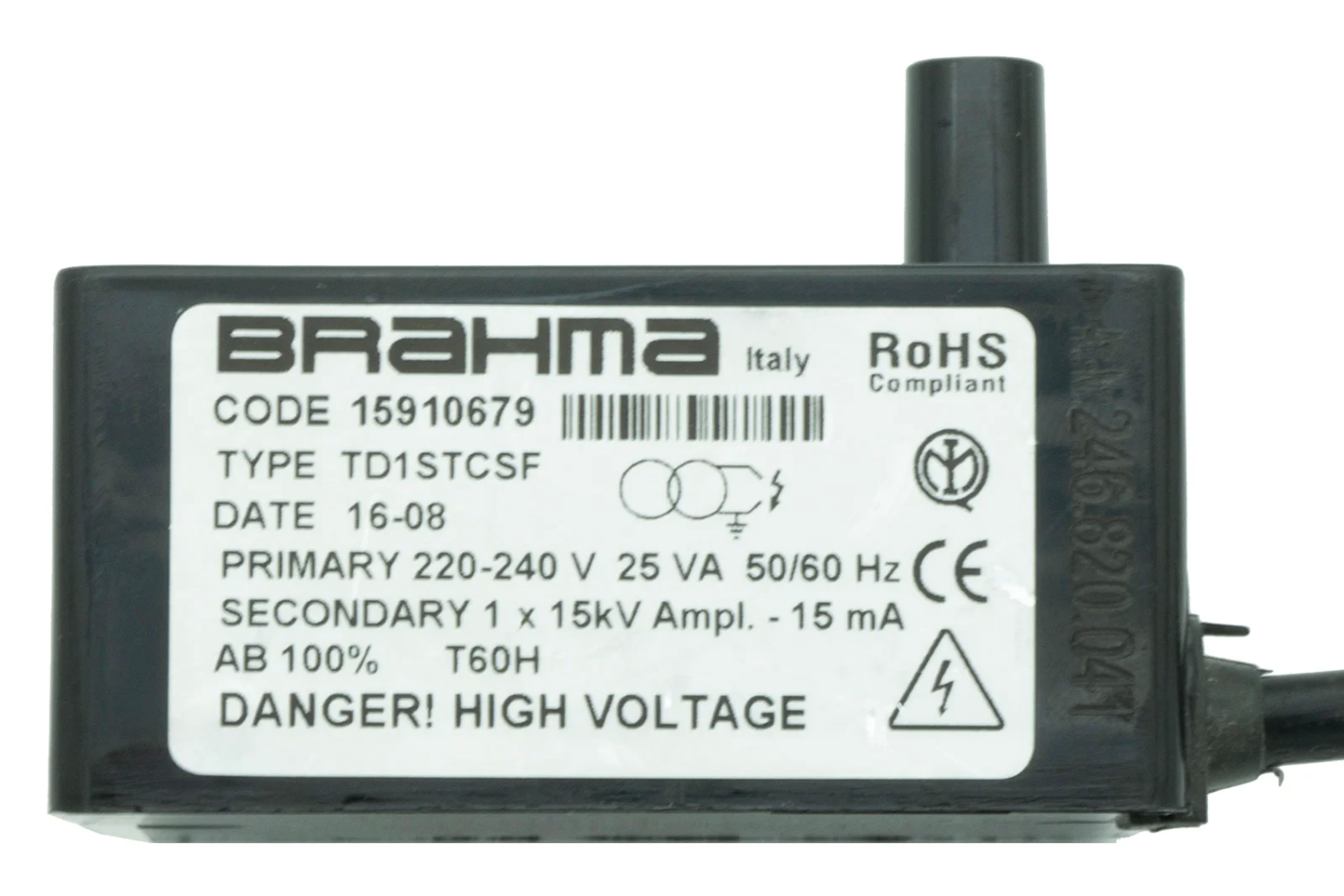 трансформатор розжига brahma td1stcsf 15910679
