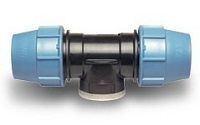 Тройник 90° с наружной резьбой D25/Rp3/4/D25 PN16PPE Unidelta (1010025003)